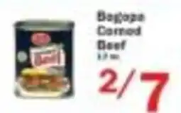 Food Bazaar Bagozpe Corned Beef offer
