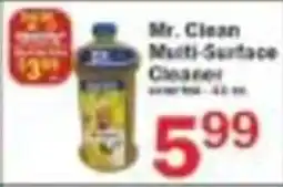 Food Bazaar Mr. Clean Multi-Surface Cleaner offer