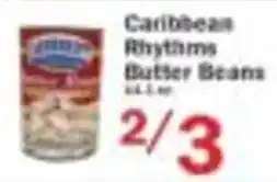 Food Bazaar Caribbean Rhythms Butter Beans offer