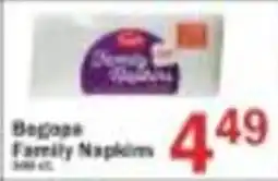 Food Bazaar Bogopa Family Napkins offer