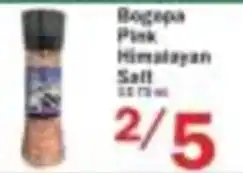 Food Bazaar Bogopa Pink Himalayan Salt offer