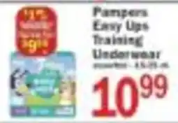 Food Bazaar Pampers Easy Ups Training Underwear offer