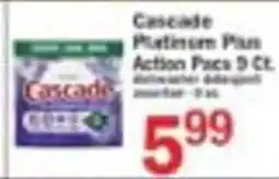 Food Bazaar Cascade platinum plus action pack offer