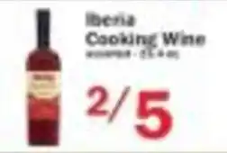 Food Bazaar Iberia cooking wine offer