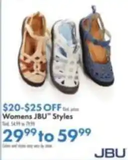 Boscov's Womens JBU Styles offer