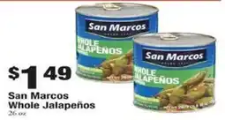 Payless San Marcos whole jalapeños offer