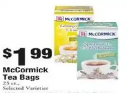 Payless McCormick Tea Bags offer