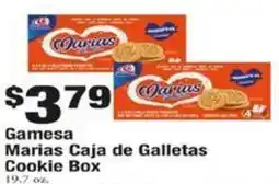 Payless Gamesa Marias Caja de Galletas Cookie Box offer
