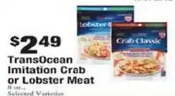 Payless TransOcean Imitation Crab or Lobster Meat offer