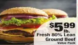 Payless Fresh 80% Lean Ground Beef offer