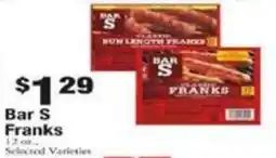 Payless Bar S Franks offer