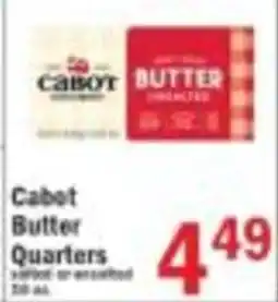 Food Bazaar Cabot Butter Quarters offer
