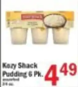 Food Bazaar Kozy Shack Pudding offer