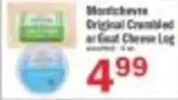 Food Bazaar Mortichevre Original Cramble or Goat Cheese Log offer