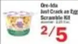 Food Bazaar Ore-Ida Just Crack an Egg Scramble Kit offer