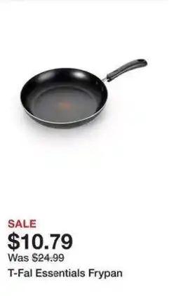 Kohl's T-Fal Essentials Frypan offer