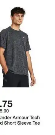 Kohl's Under Armour Tech Short Sleeve Tee offer
