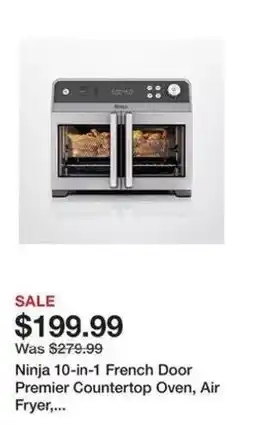 Kohl's Ninja 10-in-1 French Door Premier Countertop Oven, Air Fryer offer