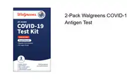 Walgreens Walgreens at-home covid-19 test kit offer