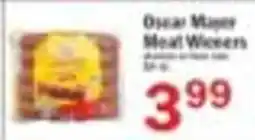 Food Bazaar Oscar Mayer Meat Wickers offer
