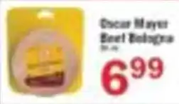 Food Bazaar Dacor Mayer Beef Bologna offer