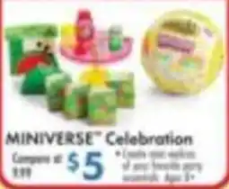 Boscov's Miniverse Celebration offer