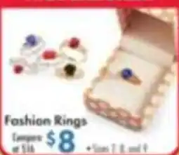 Boscov's Fashion Rings offer