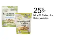 Walgreens Nice! Pistachios offer