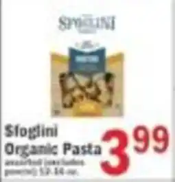 Food Bazaar Sfoglini Organic Pasta offer
