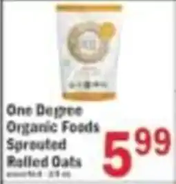 Food Bazaar One Degree Organic Foods Sprouted Rolled Oats offer