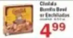 Food Bazaar Cholula Burrito Bowl or Enchiladas offer