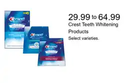 Walgreens Crest Teeth Whitening Products offer