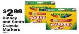 Payless Binney and Smith Crayola Markers offer