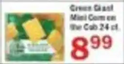 Food Bazaar Green Giant Mini Corn on the Cob offer