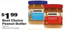 Payless Best Choice Peanut Butter offer