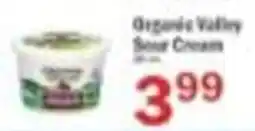 Food Bazaar Organic Valley Sour Cream offer