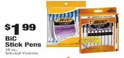 Payless Bic Stick Pens offer