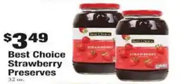 Payless Best Choice Strawberry Preserves offer