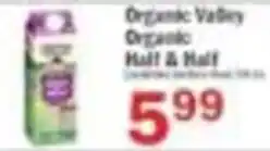 Food Bazaar Organic Valley Organic Half & Half offer