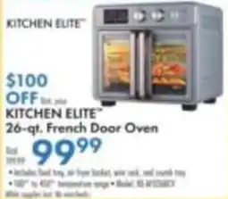 Boscov's Kitchen Elite 26-qt. French Door Oven offer