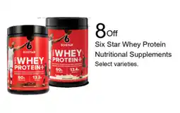 Walgreens Six Star Whey Protein offer