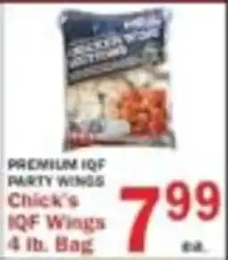 Food Bazaar Chick's IQF Wings offer