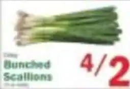 Food Bazaar Bunched Scallions offer
