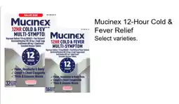 Walgreens Mucinex 12-Hour Cold & Fever Multi-Symptom offer