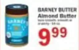 Food Bazaar Barney Butter Almond Butter offer