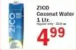 Food Bazaar Zico Coconut Water offer