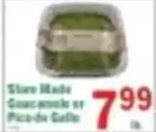 Food Bazaar Store Made Guacamole or Pico de Gallo offer