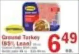 Food Bazaar Ground Turkey offer