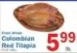 Food Bazaar Colombian Red Tilapia offer