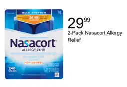 Walgreens Nasacort Allergy 24HR offer